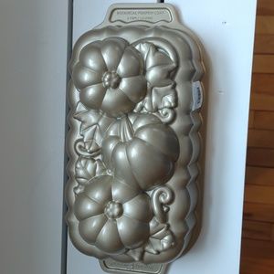 Nordic Ware Botanical Pumpkin Loaf Pan | Williams Sonoma